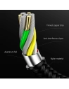 Kup Kabel pleciony USAMS U19 USB 3.0 micro USB B do dysku zewnętrznego 1m czarny/black SJ272USB01 - USA264BLK - {ean13} - Sklep Home Screen