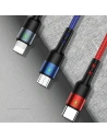Kup Kabel pleciony USAMS U26 3w1 1,5m 2A Fast Charge (lightning/microUSB/USB-C) SJ318USB01 - USA266 - {ean13} - Sklep Home Screen