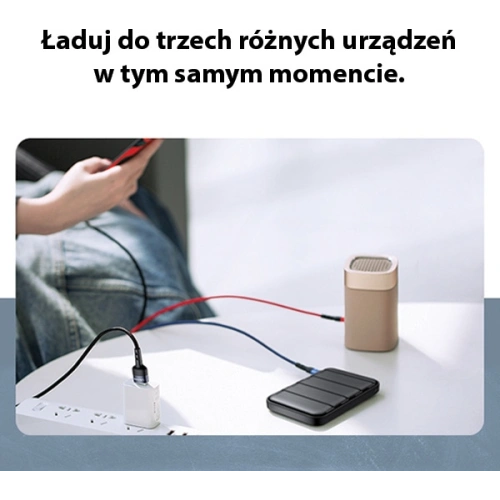 Kup Kábel fonott USAMS U26 3w1 3m 2A Gyors Töltés (lightning/microUSB/USB-C) SJ412USB01 - USA267 - {ean13} - Sklep Home Screen