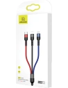 Kup Kabel pleciony USAMS U26 3w1 3m 2A Fast Charge (lightning/microUSB/USB-C) SJ412USB01 - USA267 - {ean13} - Sklep Home Screen