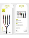 Kup Kabel pleciony USAMS U26 4w1 0.35m 2A Fast Charge (2xlightning/microUSB/USB-C) SJ411USB01 - USA268 - {ean13} - Sklep Home Screen