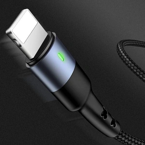 Buy USAMS Nylon Cable U26 4in1 1.5m 2A Fast Charge Springs (2xLightning/microUSB/USB-C) SJ349USB01 (US-SJ349) - USA269 - {ean13} - Home Screen Store Europe