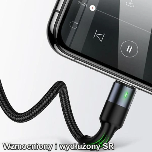 Kup Kabel pleciony USAMS U26 4w1 1.5m 2A Fast Charge Springs (2xlightning/microUSB/USB-C) SJ349USB01 - USA269 - {ean13} - Sklep Home Screen