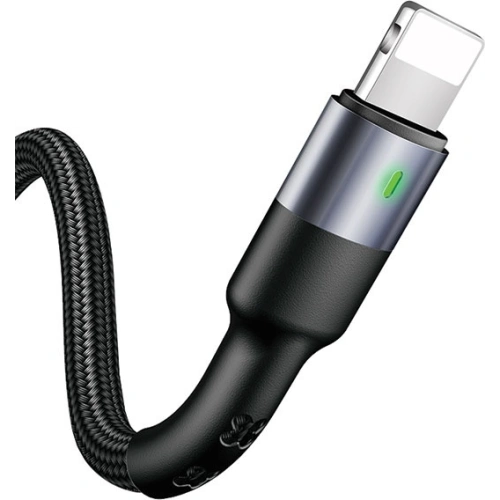 Kup USAMS U26 geflochtenes Kabel Lightning 1m 2A Schnellladung schwarz SJ311IP01 - USA271BLK - {ean13} - Sklep Home Screen