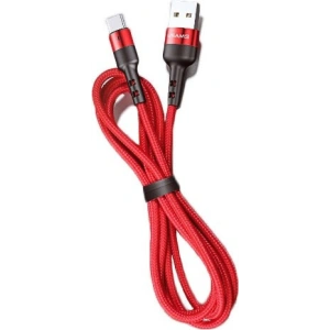 Kabel pleciony USAMS U26 lightning 1m 2A Fast Charging czerwony/red SJ311IP02