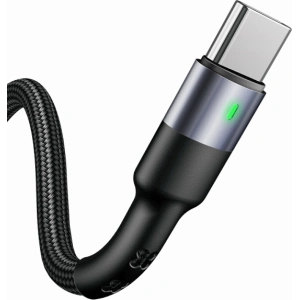 Cablu împletit USAMS U26 USB-C 1m 3A Încărcare Rapidă negru/SJ313TC01