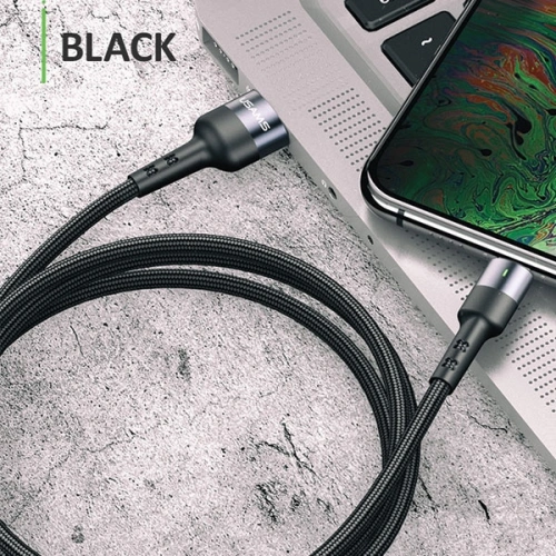 Kup Cablu împletit USAMS U26 USB-C 1m 3A Încărcare Rapidă negru/SJ313TC01 - USA276BLK - {ean13} - Sklep Home Screen