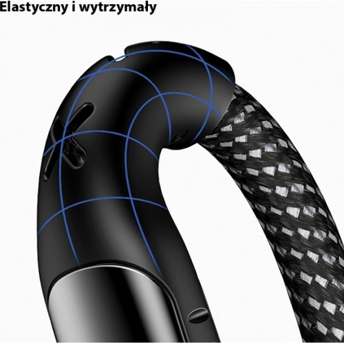 Buy USAMS Nylon Cable U27 USB-C 5A Flash Charge black 1,2m SJ319USB01 (US-SJ319) - USA278BLK - {ean13} - Home Screen Store Europe