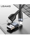 Kup Cablu împletit USAMS U31 USB-C la USB-C / lightning 60W PD Încărcare rapidă negru/SJ403USB01 - USA281BLK - {ean13} - Sklep Home Screen