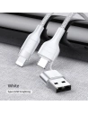 Kup Kabel pletený USAMS U31 USB-C/USB na lightning 30W PD Fast Charge bílý/white SJ404USB02 - USA283WHT - {ean13} - Sklep Home Screen