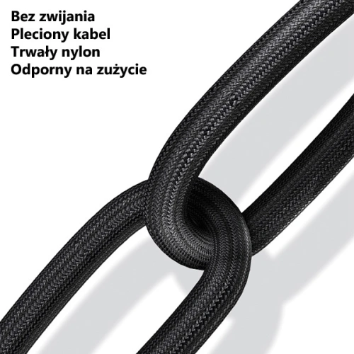 Kup USAMS U33 1,2m-es, 2A-es gyors töltésű, rózsaszín/zöld fonott kábel SJ360USB03 - USA286PNK - {ean13} - Sklep Home Screen