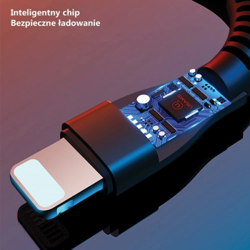 Kup USAMS U33 1,2m-es, 2A-es gyors töltésű, rózsaszín/zöld fonott kábel SJ360USB03 - USA286PNK - {ean13} - Sklep Home Screen