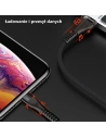 Kup Cablu împletit USAMS U33 lightning 1,2m 2A Încărcare rapidă roz/pink SJ360USB03 - USA286PNK - {ean13} - Sklep Home Screen