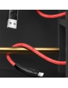 Kup Kabel pletený USAMS U41 lightning 1m 2A červený/red SJ391USB02 Rychlé nabíjení - USA290RED - {ean13} - Sklep Home Screen