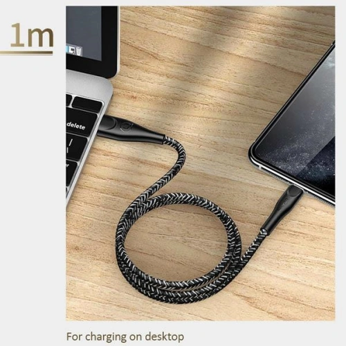 Kup Kabel pletený USAMS U41 lightning 1m 2A červený/red SJ391USB02 Rychlé nabíjení - USA290RED - {ean13} - Sklep Home Screen