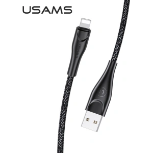 Kabel pleciony USAMS U41 lightning 2m 2A czarny/black SJ394USB01 Fast Charge