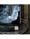 Kup Kabel pleciony USAMS U41 lightning 2m 2A czerwony/red SJ394USB02 Fast Charge - USA292RED - {ean13} - Sklep Home Screen