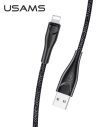 Cablu împletit USAMS U41 lightning 3m 2A negru/black SJ397USB01 Încărcare rapidă