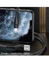 Kup Cablu împletit USAMS U41 lightning 3m 2A roșu/red SJ397USB02 Încărcare rapidă - USA294RED - {ean13} - Sklep Home Screen