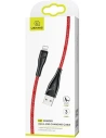 Kup Cablu împletit USAMS U41 lightning 3m 2A roșu/red SJ397USB02 Încărcare rapidă - USA294RED - {ean13} - Sklep Home Screen