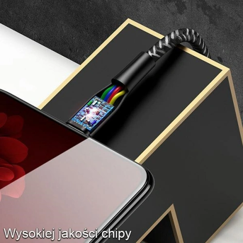 Kup USAMS U41 geflochtenes Kabel microUSB 1m 2A rot/red SJ393USB02 Schnellladung - USA296RED - {ean13} - Sklep Home Screen