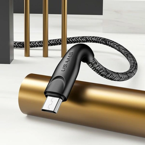 Kup Cablul împletit USAMS U41 microUSB 1m 2A roșu/red SJ393USB02 Încărcare rapidă - USA296RED - {ean13} - Sklep Home Screen