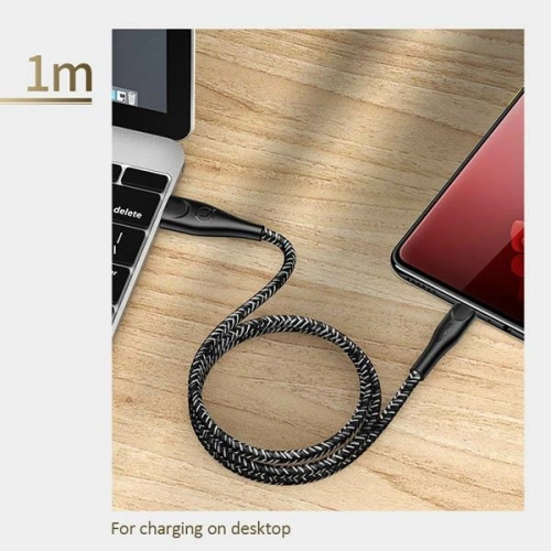 Kup USAMS U41 geflochtenes Kabel microUSB 1m 2A rot/red SJ393USB02 Schnellladung - USA296RED - {ean13} - Sklep Home Screen