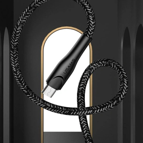Kup Kabel pleciony USAMS U41 microUSB 2m 2A czerwony/red SJ396USB02 Fast Charge - USA298RED - {ean13} - Sklep Home Screen