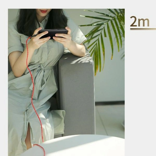 Kup Kabel pleciony USAMS U41 microUSB 2m 2A czerwony/red SJ396USB02 Fast Charge - USA298RED - {ean13} - Sklep Home Screen