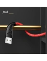 Kup Cablu împletit USAMS U41 microUSB 2m 2A roșu/red SJ396USB02 Încărcare rapidă - USA298RED - {ean13} - Sklep Home Screen