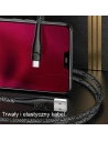 Kup USAMS U41 3m-es mikroUSB fonott kábel 2A piros/red SJ399USB02 t Charge - USA300RED - {ean13} - Sklep Home Screen