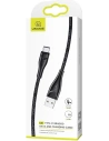 Buy USAMS Nylon Cable U41 USB-C 1m 2A black SJ392USB01 (US-SJ392) Fast Charge - USA301BLK - {ean13} - Home Screen Store Europe