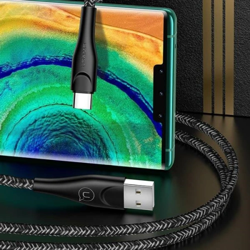 Kup USAMS U41 USB-C 1m 2A piros/kék SJ392USB02 Gyors Töltő Kábel - USA302RED - {ean13} - Sklep Home Screen