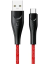 USAMS Nylon Cable U41 USB-C 2m 2A red SJ395USB02 (US-SJ395)