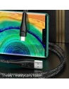 Kup Cablu împletit USAMS U41 USB-C 2m 2A roșu/red SJ395USB02 - USA304RED - {ean13} - Sklep Home Screen