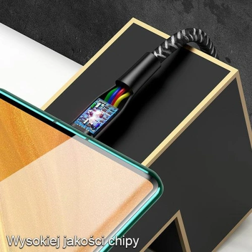 Kup USAMS U41 USB-C 2m 2A piros/kábel SJ395USB02 - USA304RED - {ean13} - Sklep Home Screen