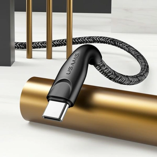Kup USAMS U41 USB-C 2m 2A piros/kábel SJ395USB02 - USA304RED - {ean13} - Sklep Home Screen