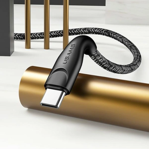 Buy USAMS Nylon Cable U41 USB-C 3m 2A red SJ398USB02 (US-SJ398) Fast Charge - USA306RED - {ean13} - Home Screen Store Europe