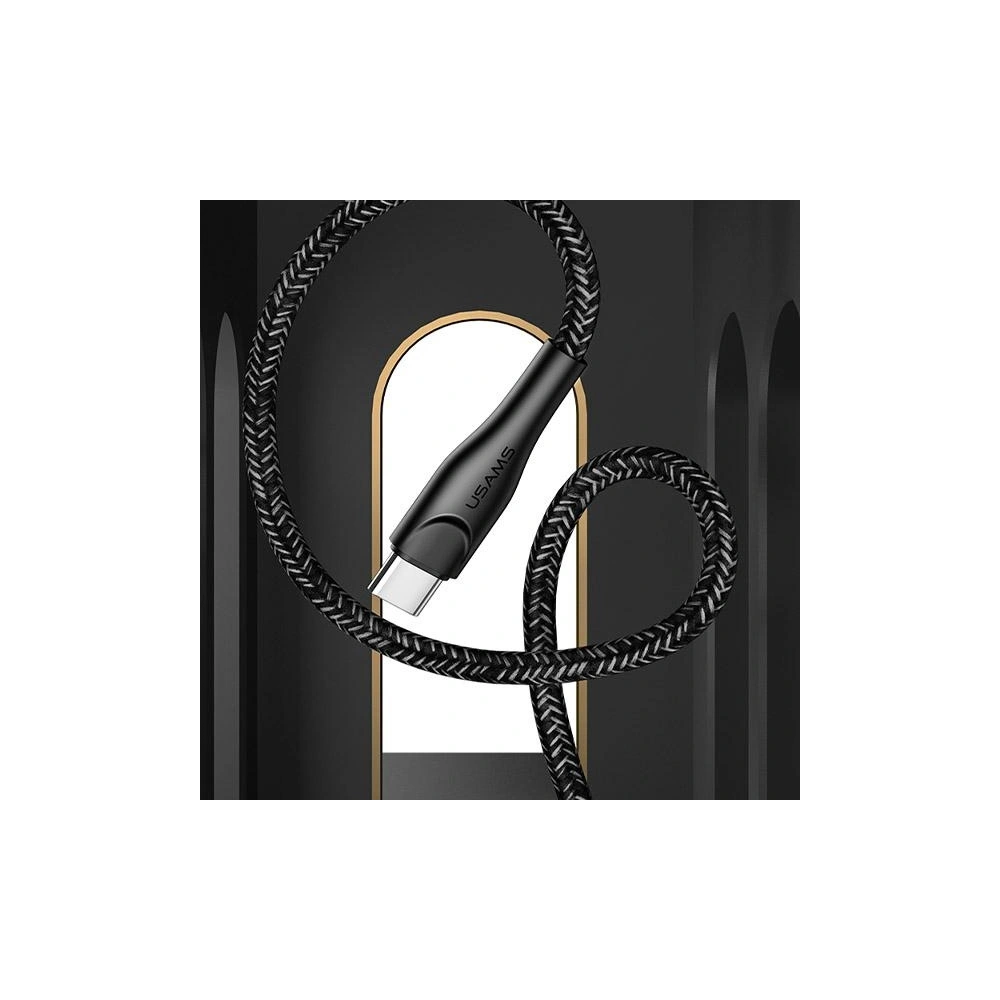 Kabel pleciony USAMS U41 USB-C 3m 2A czerwony/red SJ398USB02 Fast Charge