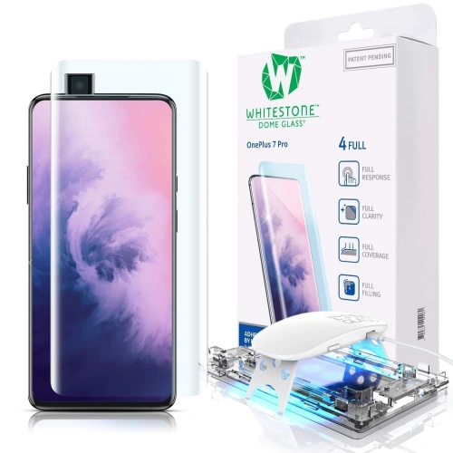 Kup Zesílené sklo s UV lepidlem Whitestone Dome pro OnePlus 7 Pro/7T Pro - WSD020 - {ean13} - Sklep Home Screen