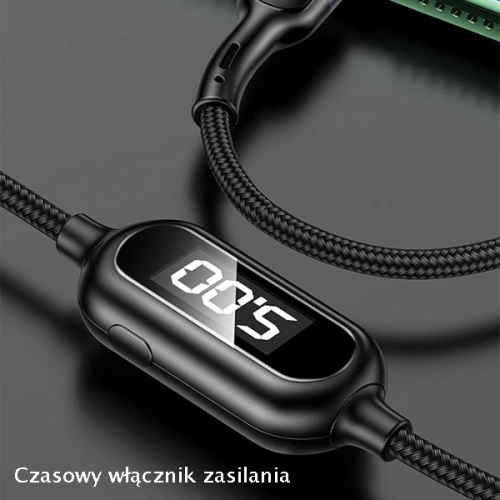 Kup Cablu împletit USAMS U48 lightning 1,2m 2A Încărcare Rapidă LED verde/SJ423USB02 - USA310GRN - {ean13} - Sklep Home Screen