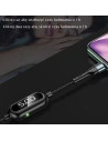 Kup Kabel pleciony USAMS U48 lightning 1,2m 2A Fast Charging LED zielony/green SJ423USB02 - USA310GRN - {ean13} - Sklep Home Screen