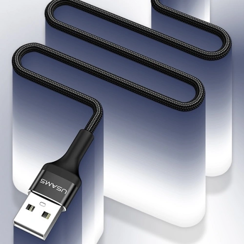 Kup Cablul împletit USAMS U5 2A micro USB negru 1,2m SJ224USB01 - USA313BLK - {ean13} - Sklep Home Screen