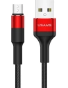 Kup Kabel pleciony USAMS U5 2A micro USB czerwony/red 1,2m SJ224USB02 - USA314RED - {ean13} - Sklep Home Screen