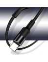 Kup Cablu împletit USAMS U5 2A USB-C negru 1,2m SJ221TC01 - USA315BLK - {ean13} - Sklep Home Screen