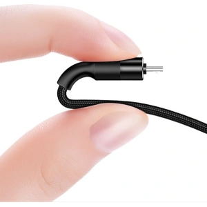 Geflochtenes Kabel USAMS U5 2A USB-C schwarz 1,2m SJ221TC01