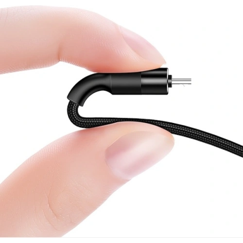 Kup Cablu împletit USAMS U5 2A USB-C negru 1,2m SJ221TC01 - USA315BLK - {ean13} - Sklep Home Screen