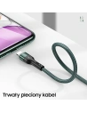 Kup Geflochtenes Kabel USAMS U55 2A Lightning U55 grün 1m SJ448USBSG02 - USA318GRN - {ean13} - Sklep Home Screen