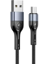 Cablu împletit USAMS U55 2A micro USB negru/black 1m SJ450USB01