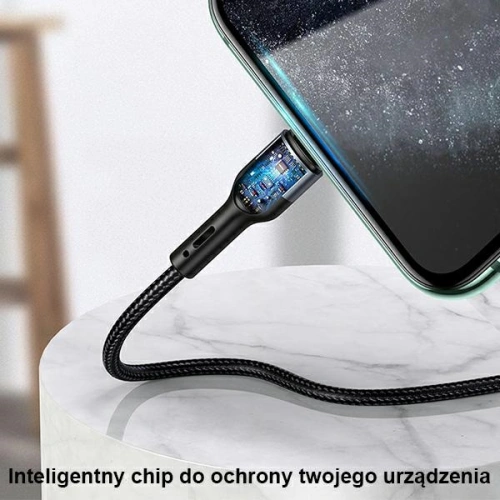 Kup Kabel pletený USAMS U55 2A micro USB černý/black 1m SJ450USB01 - USA322BLK - {ean13} - Sklep Home Screen